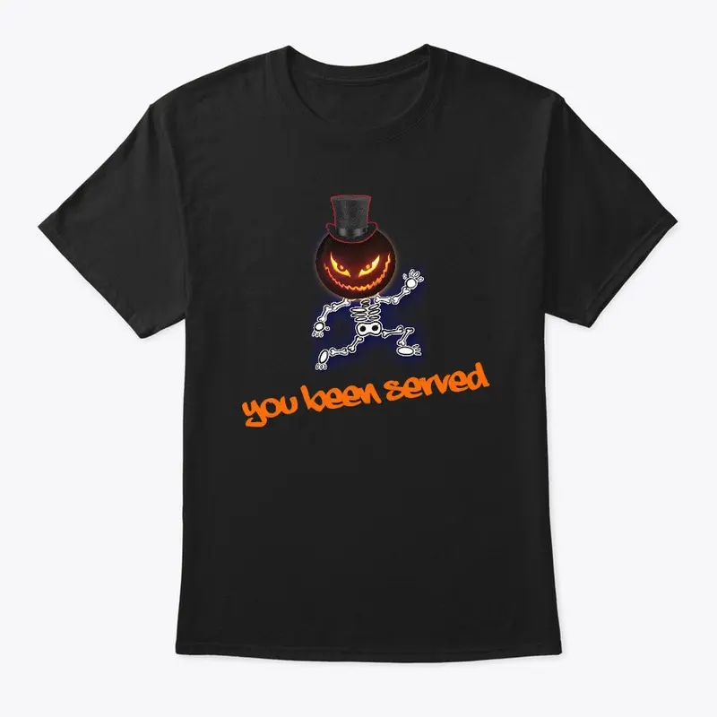 Halloween Dancing Skeleton Pumpkin Head