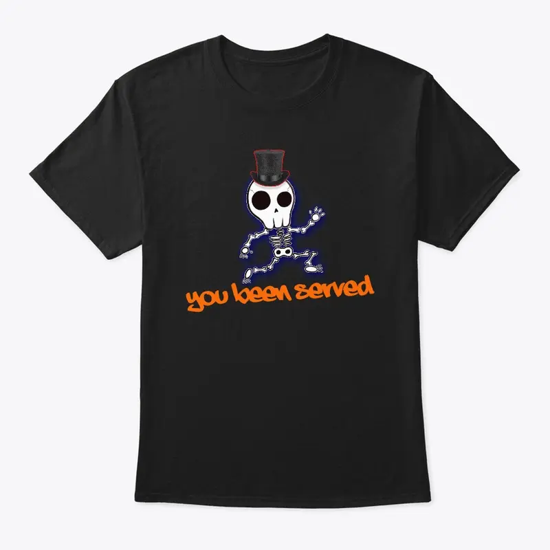 Dancing Skeleton Black T